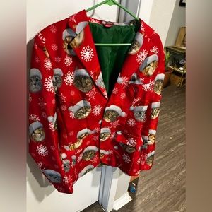 Cat Christmas jacket